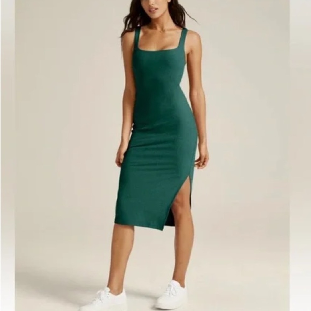 NEW Beyond Yoga Spacedye Icon Midi Dress Women's Size Medium